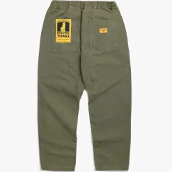 Homme Service Works Pantalons-- Pantalon Chef Canvas - Vert