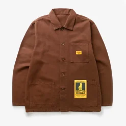 Homme SERVICE WORKS Vestes-- Veste de travail - Marron