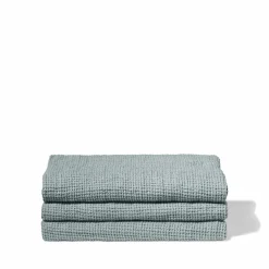 200 LINTEX Serviettes De Table|Serviettes De Bain En Lin-Serviette de bain en lin - Waffle - Gris Vésuve