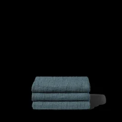 200 LINTEX Serviettes De Table|Serviettes De Bain En Lin-Serviette de bain en lin - Waffle - Bleu Pétrole