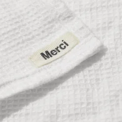 200 LINTEX Serviettes De Table|Serviettes De Bain En Lin-Serviette de bain en lin - Nid d'abeille - Blanc Optique
