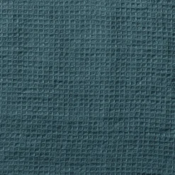 200 LINTEX Serviettes De Table|Serviettes De Bain En Lin-Serviette de bain en lin - Nid d'abeille - Bleu Pétrole