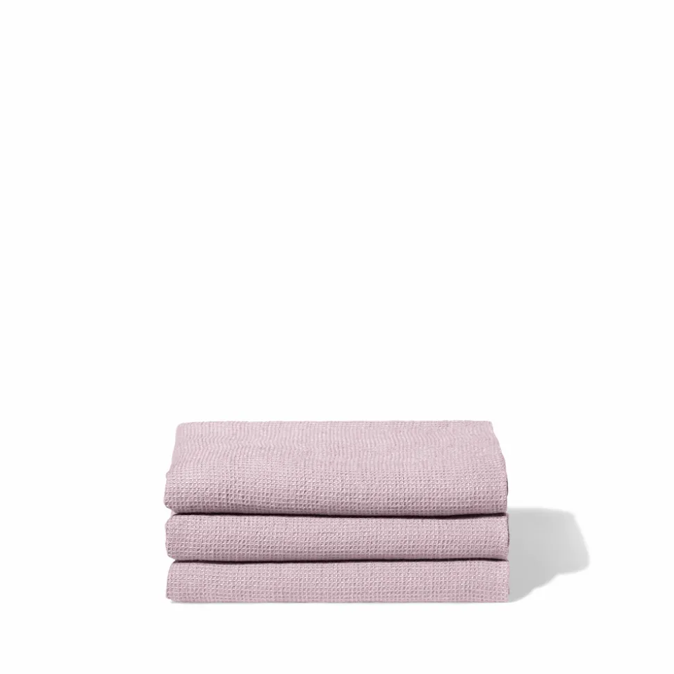 200 LINTEX Salle De Bain : Esprit Japonais|Serviettes De Table-Serviette de bain en lin - Nid d'abeille - Parme Fuji Iro