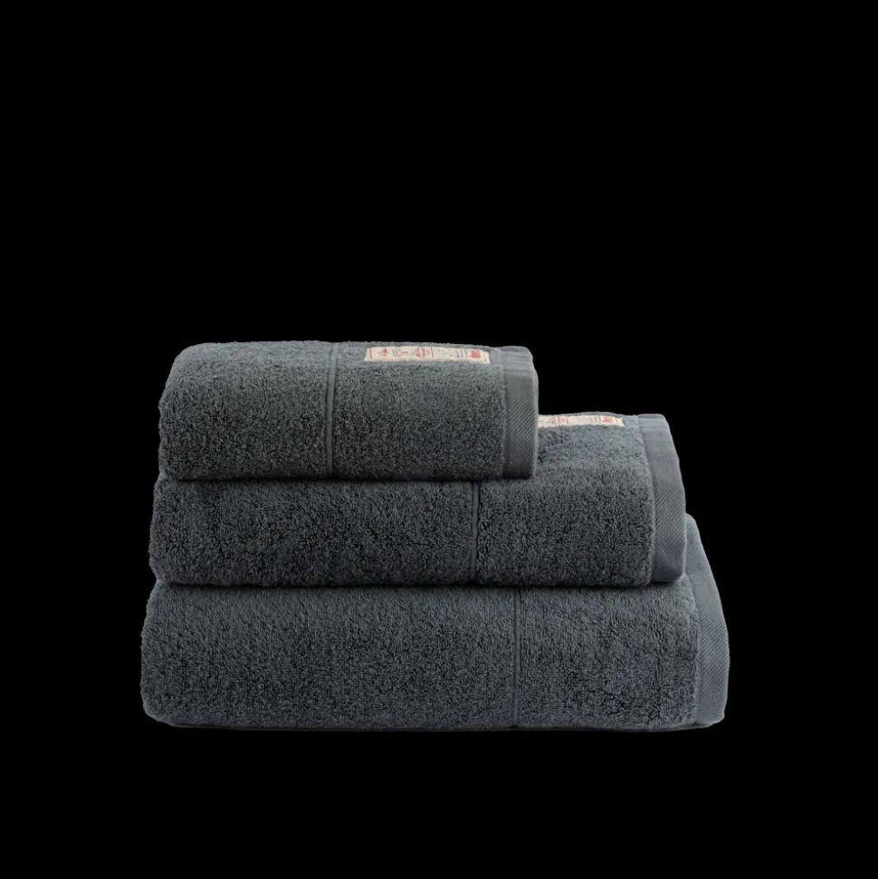 2100 GAZEX Sélection De Bain Merci|Serviettes De Table-Serviette de bain en éponge - Bleu Pétrole