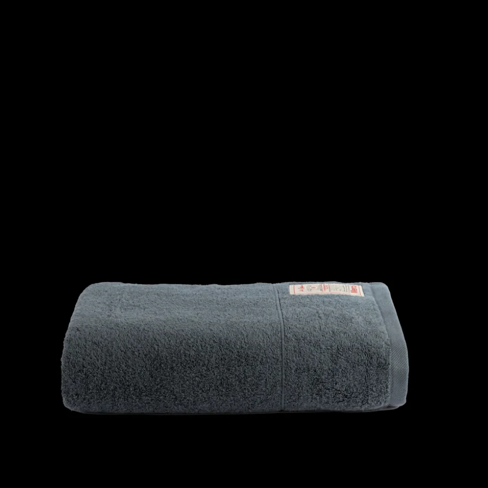 2100 GAZEX Sélection De Bain Merci|Serviettes De Table-Serviette de bain en éponge - Bleu Pétrole