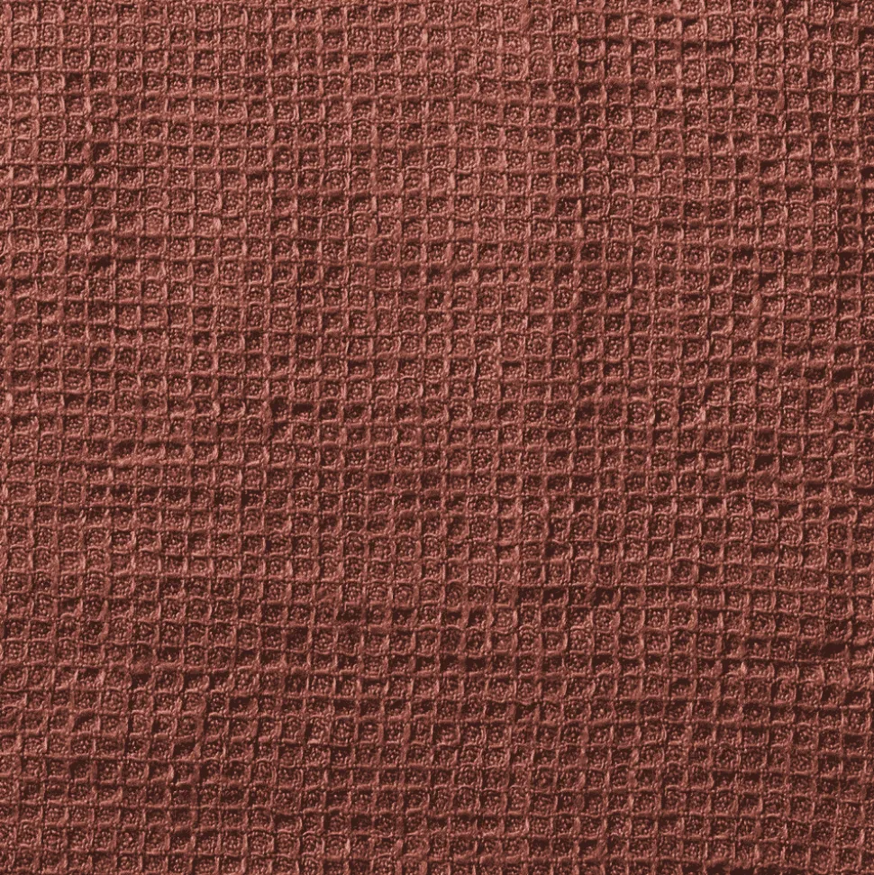 200 LINTEX Serviettes De Table|Serviettes Invités-Serviette de bain invité en lin - Nid d'abeille - Rouge Urushi