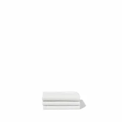 200 LINTEX Serviettes De Table|Serviettes Invités-Serviette de bain invité en lin - Nid d'abeille - Blanc Optique
