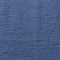 200 LINTEX Serviettes De Table|Serviettes Invités-Serviette de bain invité en lin - Nid d'abeille - Bleu Paros
