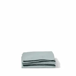 200 LINTEX Serviettes De Table-Serviette de table en lin lavé - Gris Vésuve