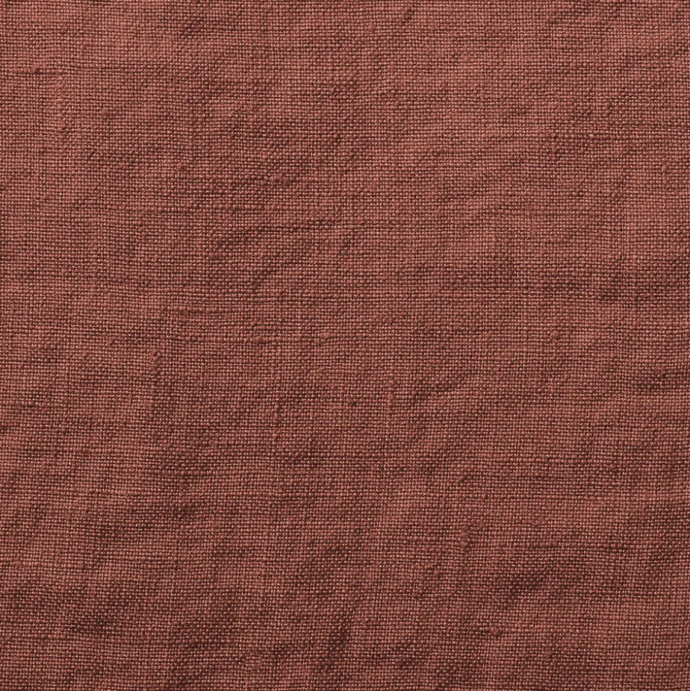 200 LINTEX Serviettes De Table-Serviette de table en lin lavé - Rouge Urushi