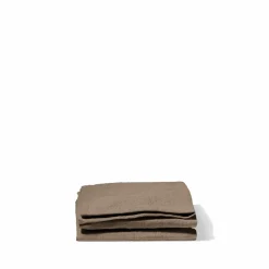 200 LINTEX Maison De Campagne|Serviettes De Table-Serviette de table en lin lavé - Brun Cha Iro