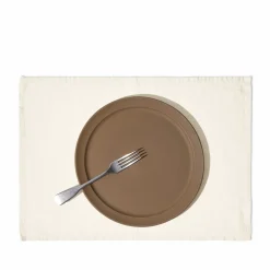 200 LINTEX Sets De Table-Set de table en lin lavé - Blanc Gres