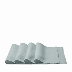 200 LINTEX Sets De Table-Set de table en lin lavé - Gris Vésuve