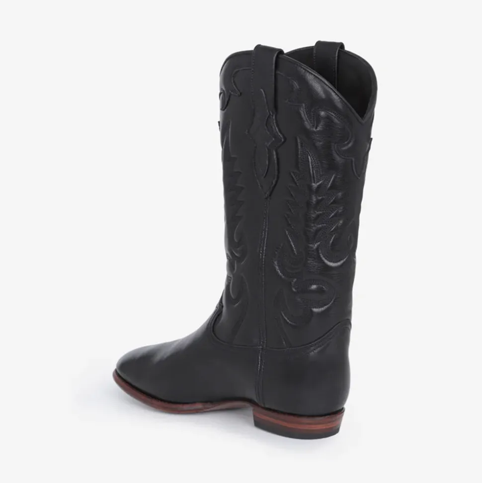 Femme SHILOH Bottes-- Bottes en cuir - Noir
