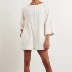 Femme Simone Fan Robes-- Robe The Mini Dress -