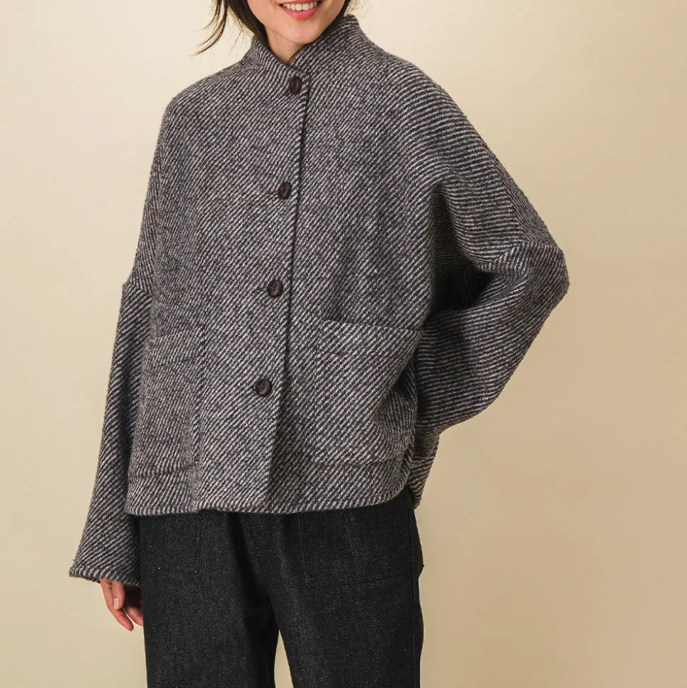Femme SIX SŒURS Vestes-SIXSOEURS - Veste Andrea - Gris