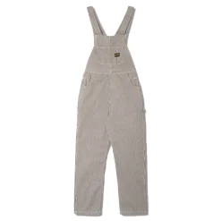 Femme STAN RAY Combinaisons-- Salopette Earls Bib - Marron Rayures