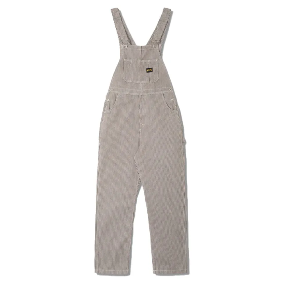 Femme STAN RAY Combinaisons-- Salopette Earls Bib - Marron Rayures