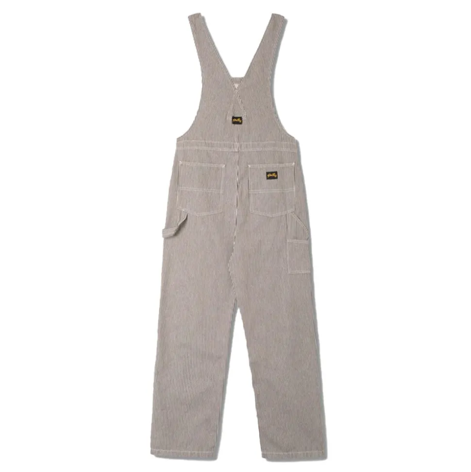 Femme STAN RAY Combinaisons-- Salopette Earls Bib - Marron Rayures