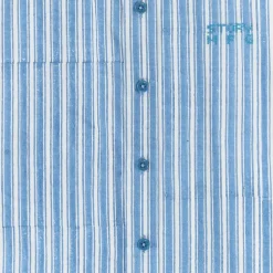 Homme STORY MFG Chemises-- Chemise à rayures - Bleu