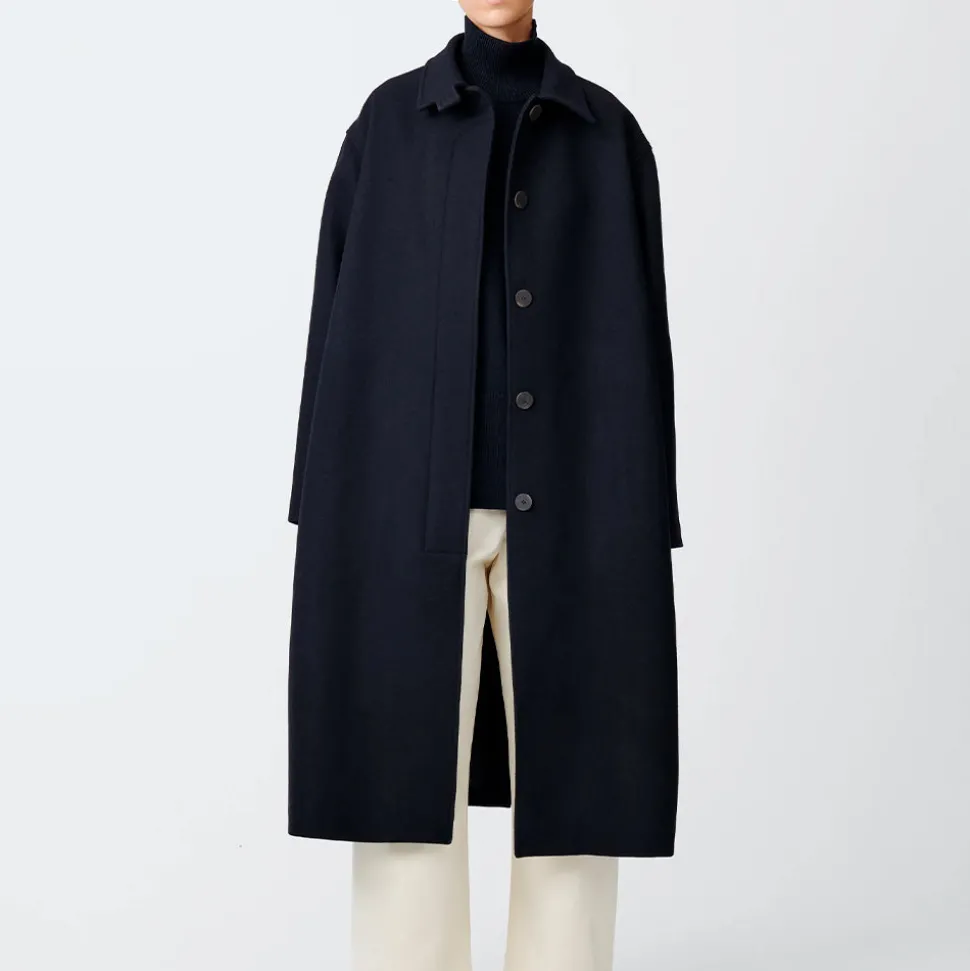 Femme Studio Nicholson Manteaux-- Manteau Ria - Marine