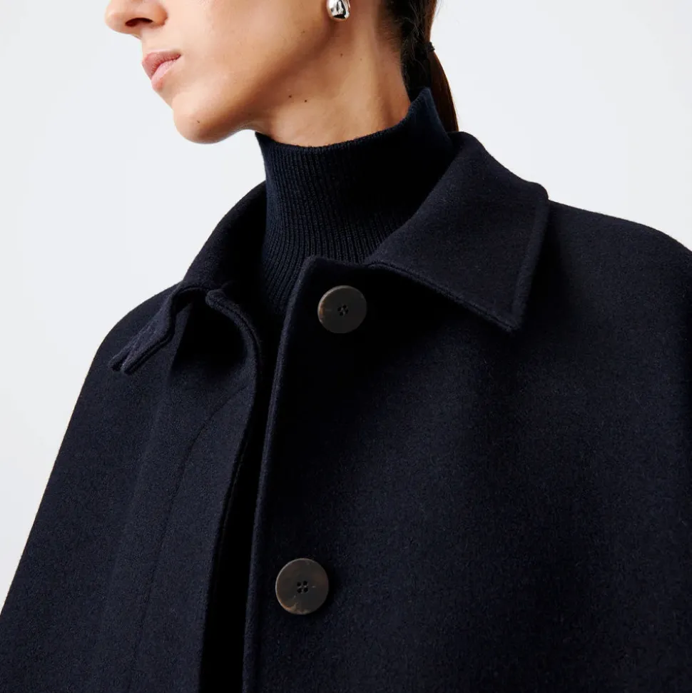 Femme Studio Nicholson Manteaux-- Manteau Ria - Marine