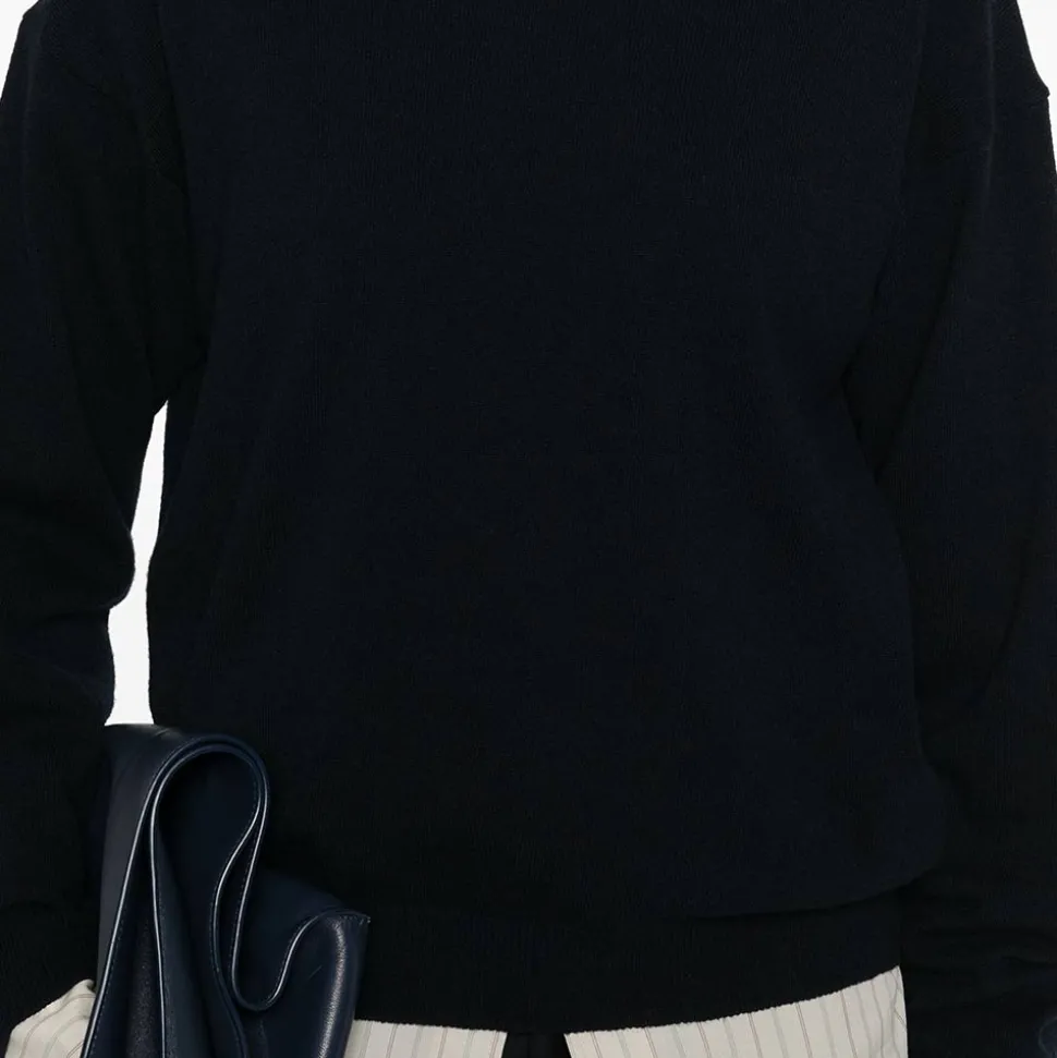 Femme Studio Nicholson Mailles-- Pull Fiore - Marine
