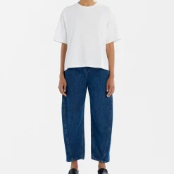 Femme Studio Nicholson L'esprit Merci|T-shirts-- T Shirt Lee - Blanc Optique