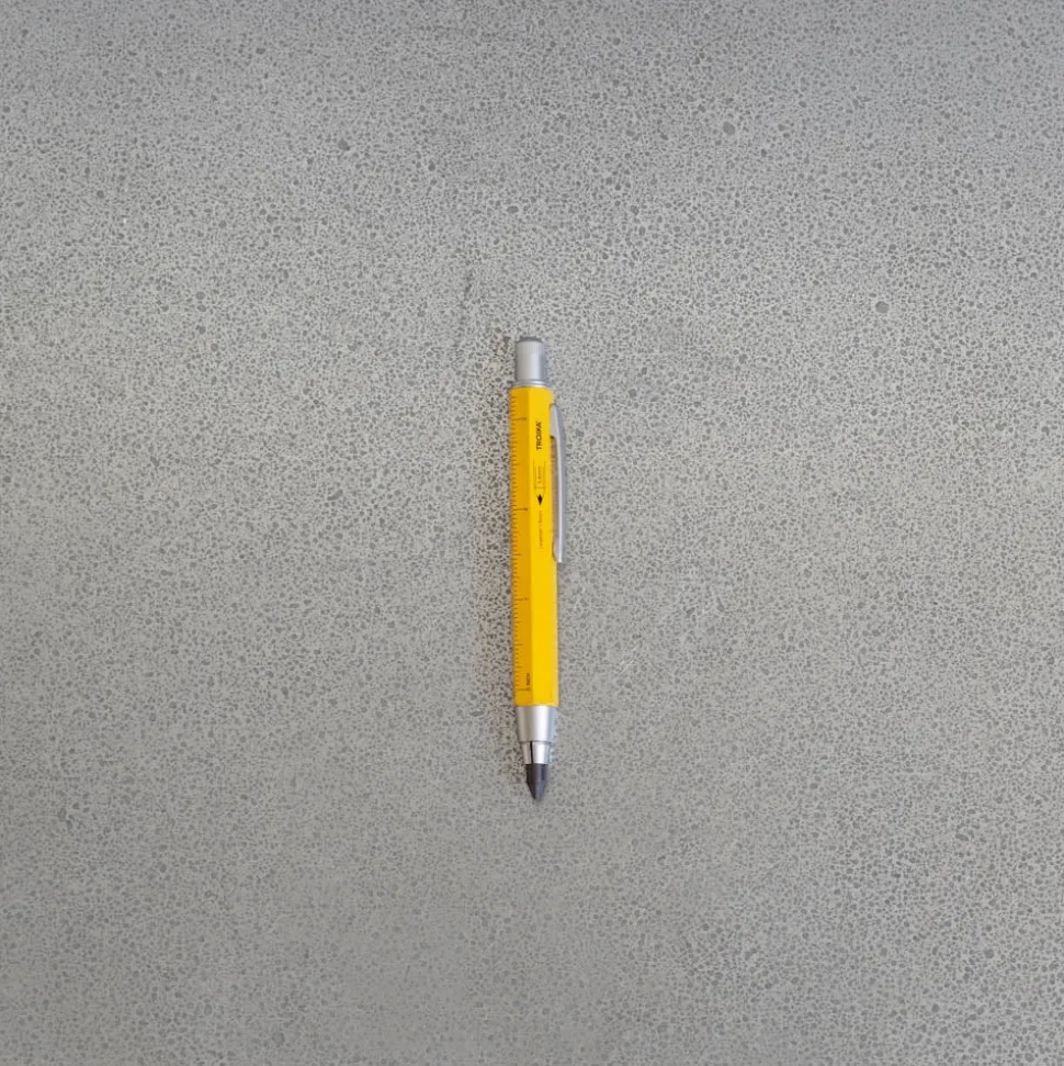 1233 TROIKA Écriture-Stylo de construction Zimmerman - Jaune