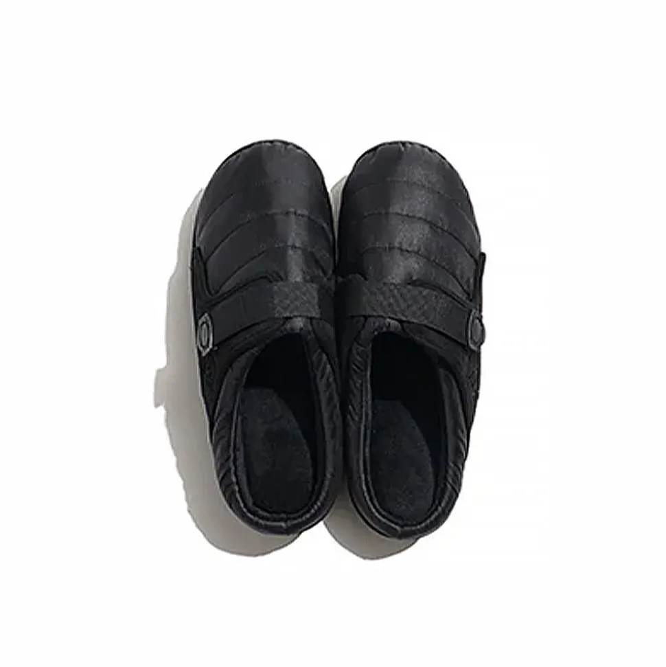 Homme Subu Tokyo Chaussons-- Chaussons Belt - Noir