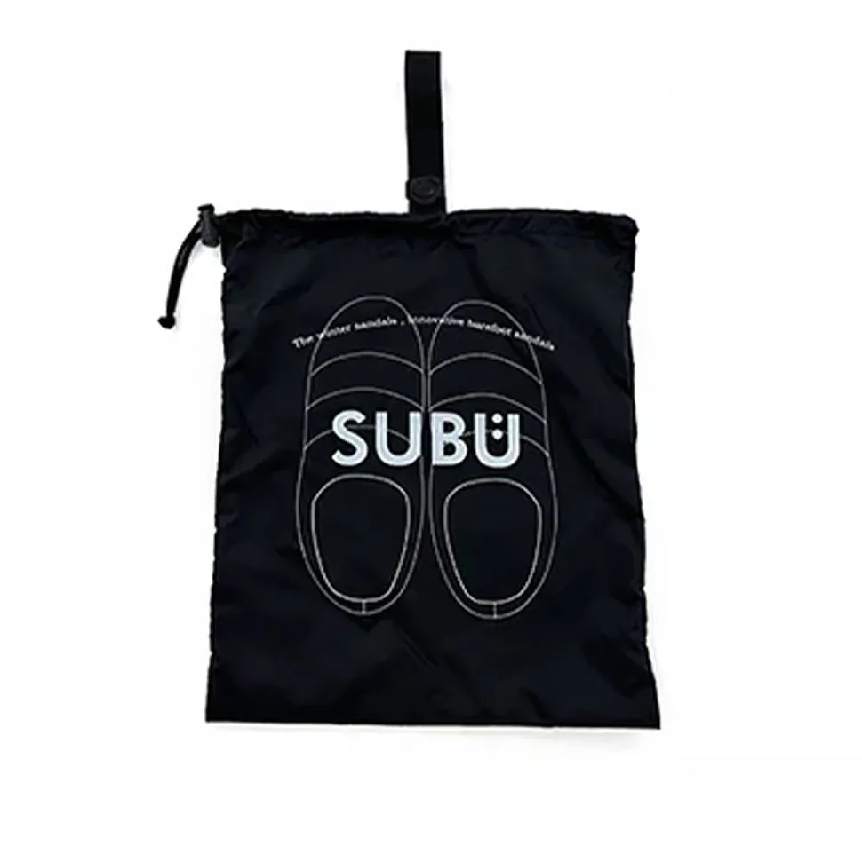 Homme Subu Tokyo Chaussons-- Chaussons Belt - Noir