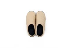 Homme Subu Tokyo Chaussons-- Chaussons F-Line - Beige