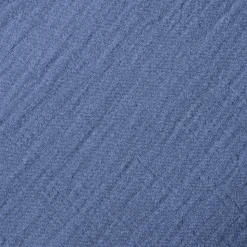 2100 GAZEX Taies D'oreiller-Taie d'oreiller en gaze de coton - Bleu Pompidou
