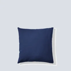 200 LINTEX Taies D'oreiller-Taie d'oreiller en lin lavé - Bleu Shibori