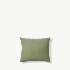 200 LINTEX Maison De Campagne|Taies D'oreiller-Taie d'oreiller en lin lavé - Vert Komorebi