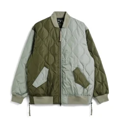 Homme TAION Vestes-- Veste Military Ma1 Down - Vert