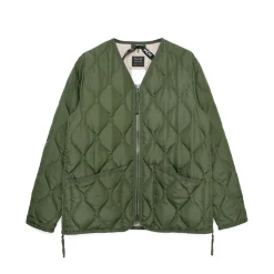 Homme TAION Vestes-- Veste Military Zip - Olive