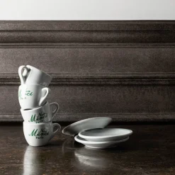 1859 ESSEASCREEN Tasses-Tasse à café et sa soucoupe "Rive Gauche" - Non Merci