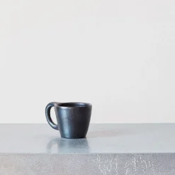 1950 INDIGENA Tasses-Tasse en argile Chamba - Noire