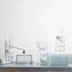 115 LA ROCHERE Tasses-Tasse Ouessant en verre pressé