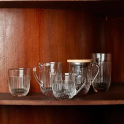 115 LA ROCHERE Tasses-Tasse Ouessant en verre pressé