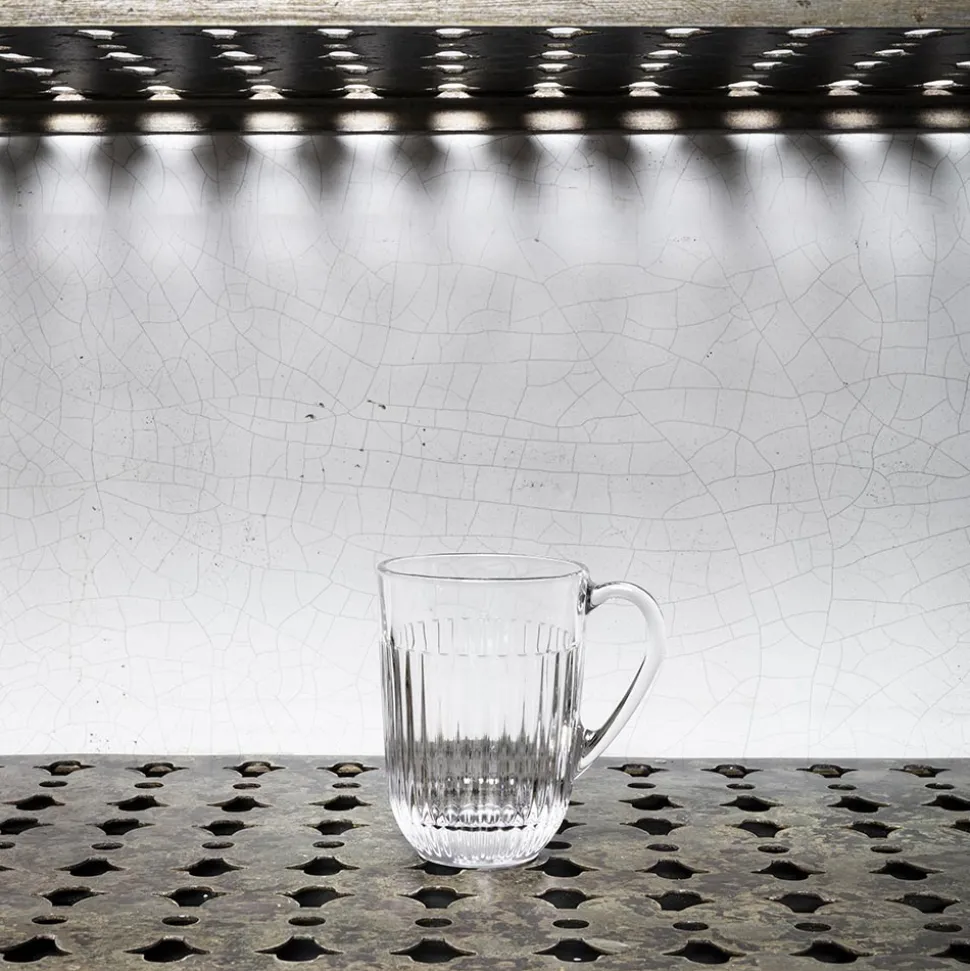 115 LA ROCHERE Tasses-Tasse Ouessant en verre pressé