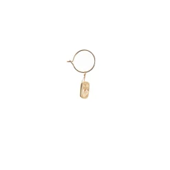 Femme TASSIA CANELLIS Boucles D'oreilles-- Mini créole Coeur