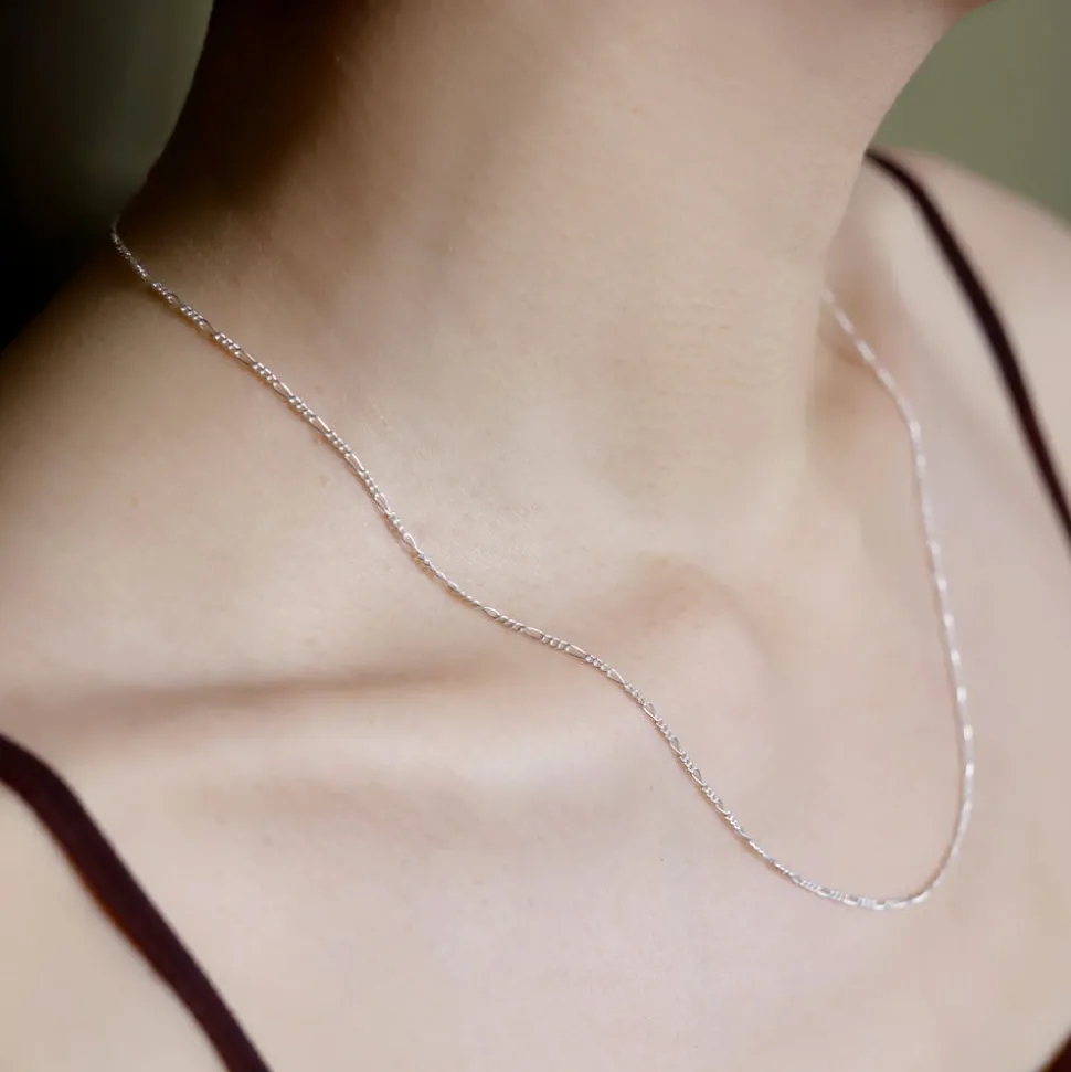 Femme TEN Colliers-- Chaîne Figalo - Argent