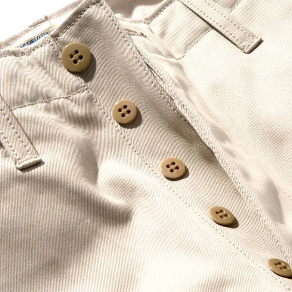 Homme THE REAL MCCOYS L'esprit Merci|Pantalons-- Pantalon Chino - Beige