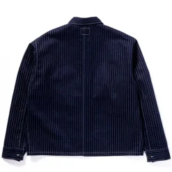 Homme THE REAL MCCOYS Vestes-- Veste Wabash Chore - Bleu