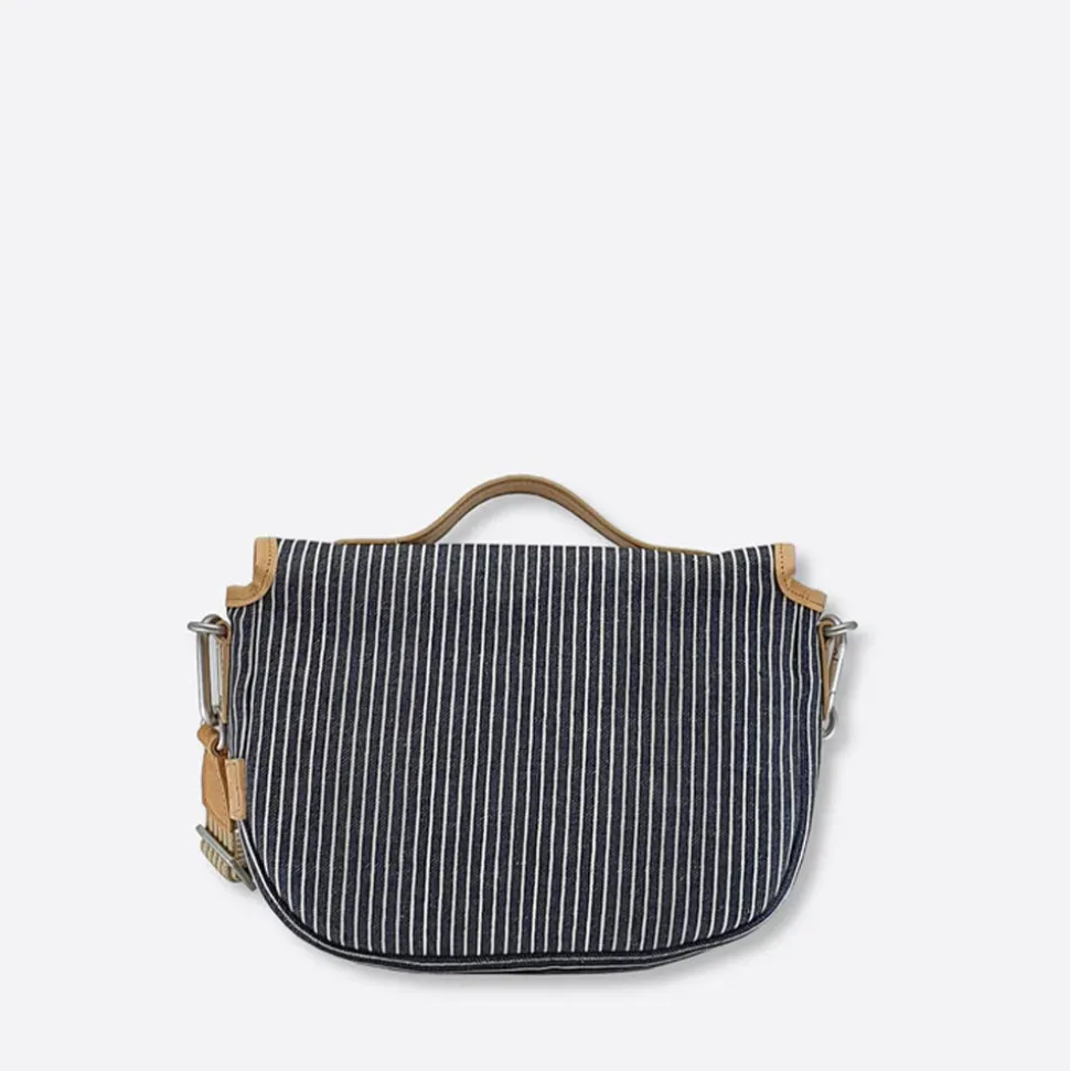 Femme THYRS Sacs À Main-- Besace Ecodenim - Marine