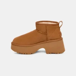 Femme UGG Bottes-- Bottes Classic Ultra Mini Height - Chestnut