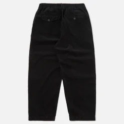 Homme Universal Works Pantalons-- Pantalon Pleated Track - Noir
