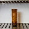 1108 SALAHEDDIN Vases-Vase Bulles en verre soufflé - Ambre
